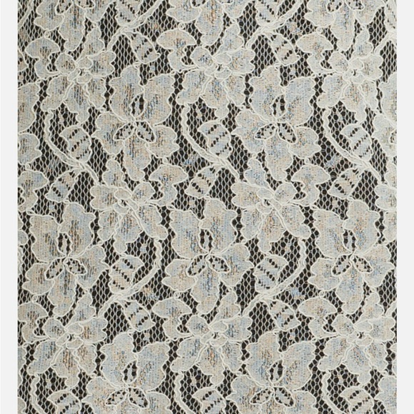 Diane Von Furstenberg Barbie Lace Overlay Stretch Dress - Picture 3 of 8